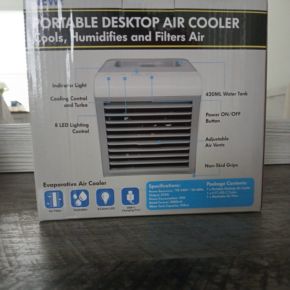 Portable Desktop Air Conditioner